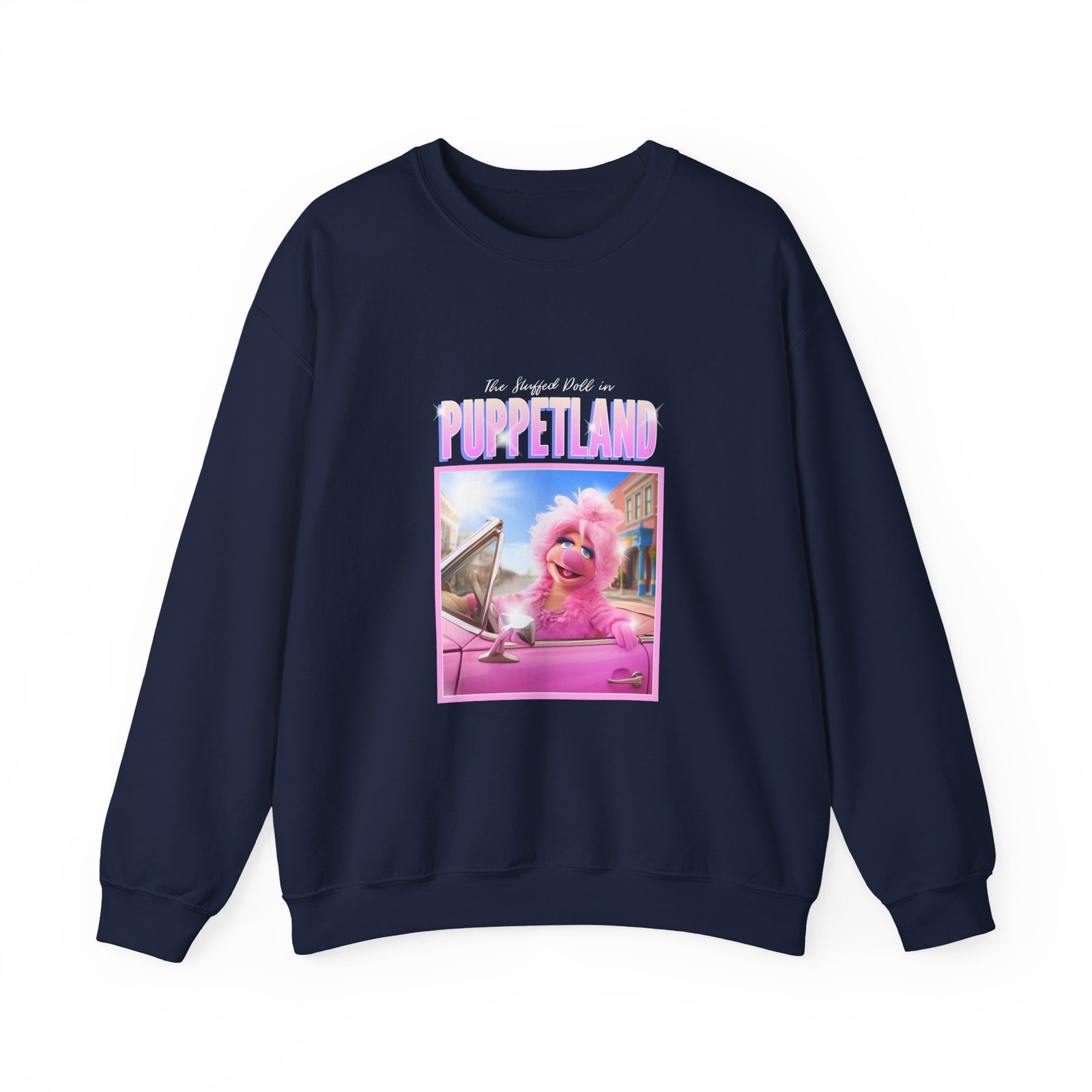 Glamorous Poodle with Puppetland Theme Artistic Illustration - Sweatshirt - Image 9
