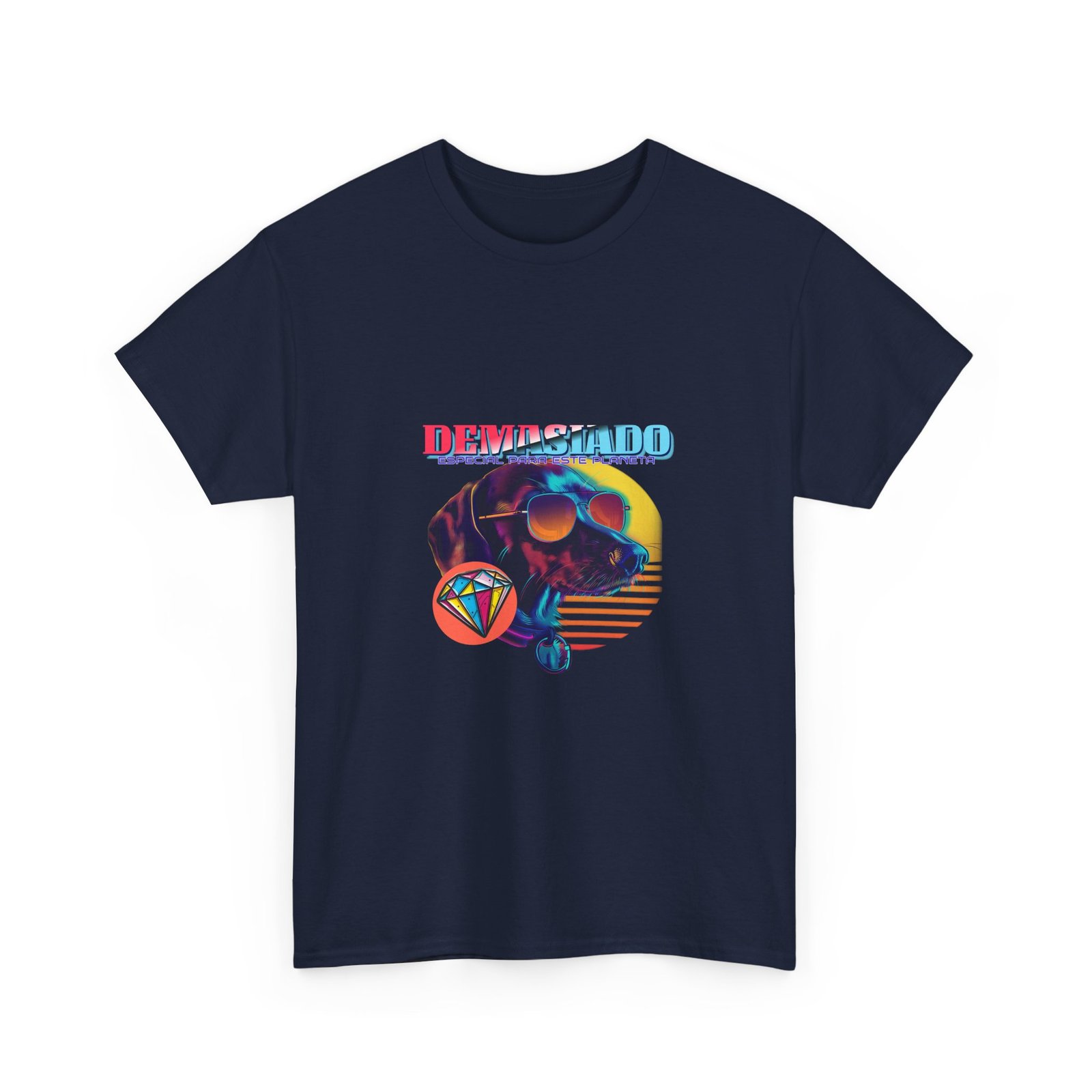 Demasiado Dog Stylish Cool Graphic Design - T-shirt - Image 11