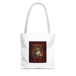 Baronessa Murronika Vintage Cat Illustration with Elegant Charm - Tote Bag