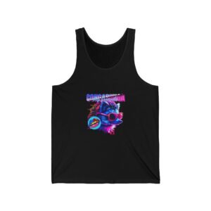 Congariza Hedgehog Funky Colorful Funky Animal Art - Tank Top