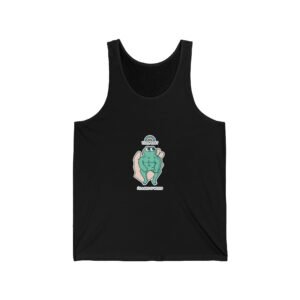 Yeah Baby Buff Frog Cartoon Muscle Fitness Illustration - Tank Top