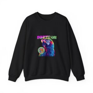 Vibrant Papillon Parrot Colorful Illustration - Sweatshirt