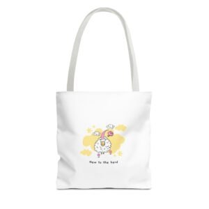 New to the Herd Cute Fluffy Sheep Graphic - Tote Bag