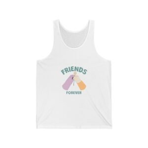 Friends Forever Animal Friends Cute Cartoon Illustration - Tank Top