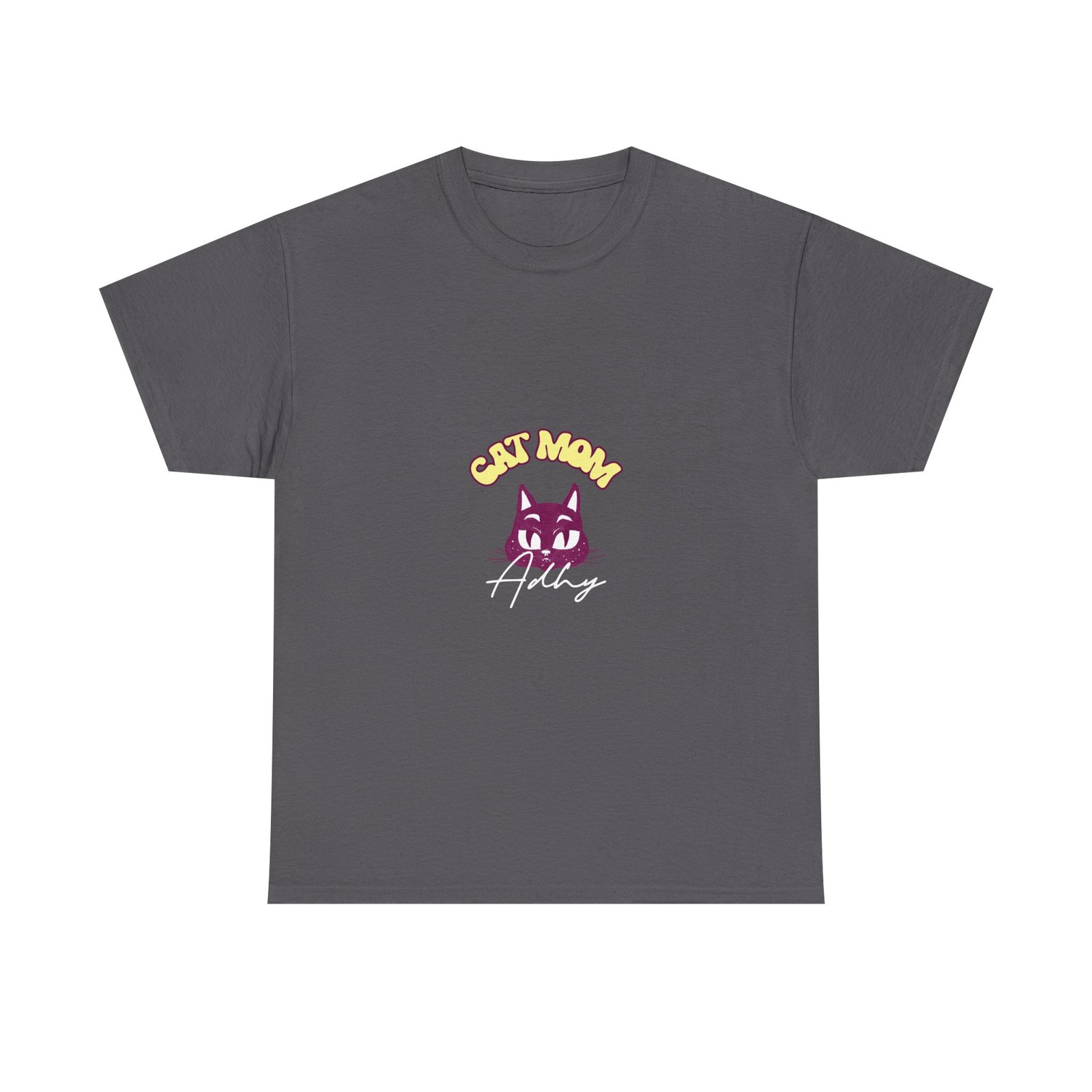 Cute Cat Mom Feline Illustration with Playful Cat Character - T-shirt - Image 5