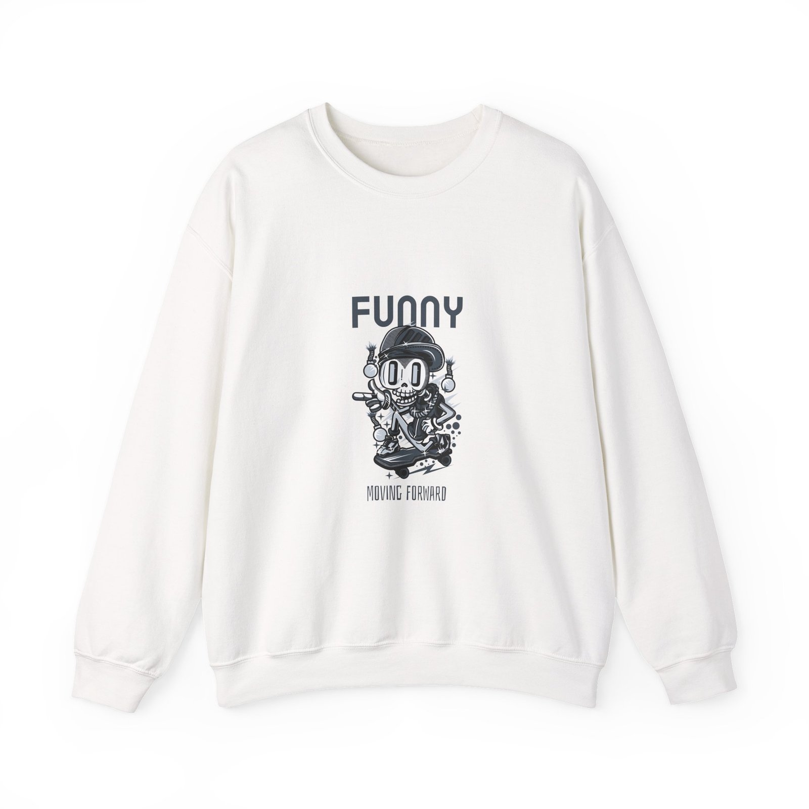 Funny Playful Astronaut Dog Cartoon Illustration - Sweatshirt