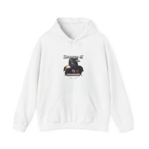 Feathers of Power Raven Warrior Bold Tribal Artwork - Hoodie
