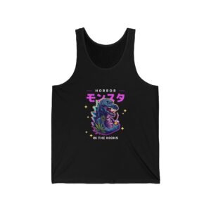 Horror Monster Dinosaur Scary Design with Fierce Creature - Tank Top