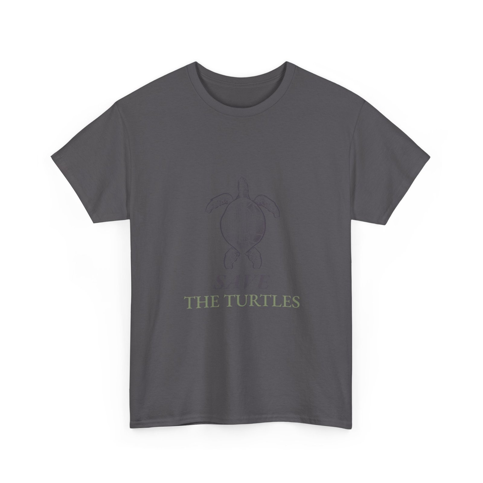 SAVE THE TURTLES Ocean Conservation Graphic Design - T-shirt - Image 7