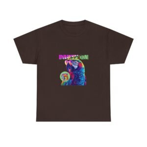 Vibrant Papillon Parrot Colorful Illustration - T-shirt