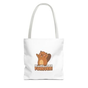 Beaver Lover Forever Happy Cute Cartoon Beaver Design - Tote Bag