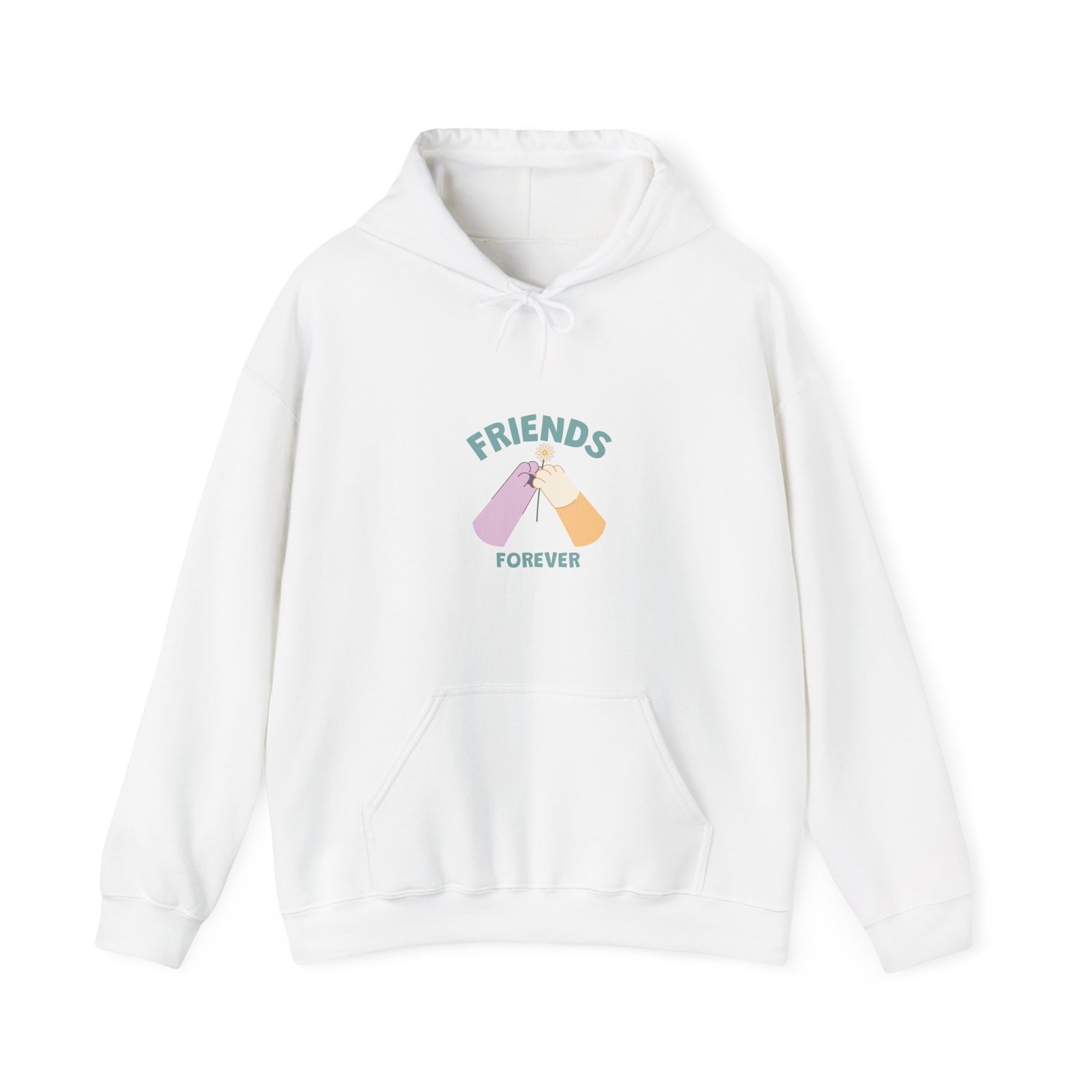 Friends Forever Animal Friends Cute Cartoon Illustration - Hoodie