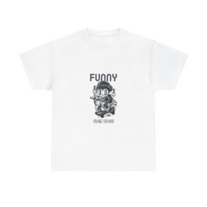 Funny Playful Astronaut Dog Cartoon Illustration - T-shirt