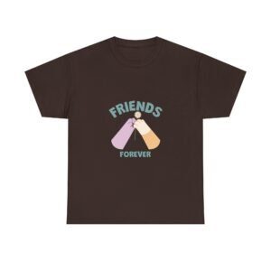 Friends Forever Animal Friends Sweet Heartwarming Design - T-shirt