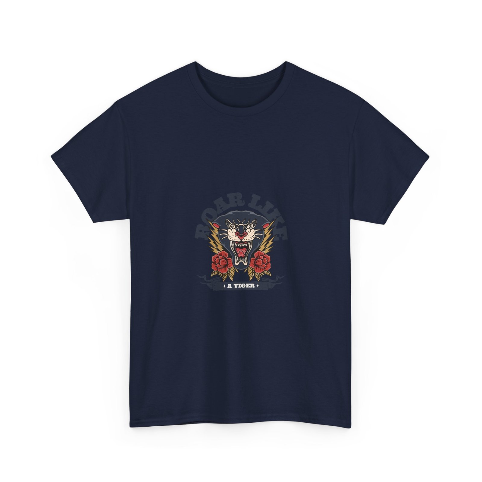 Roar Like a Tiger Fierce Tiger Illustration - T-shirt - Image 11