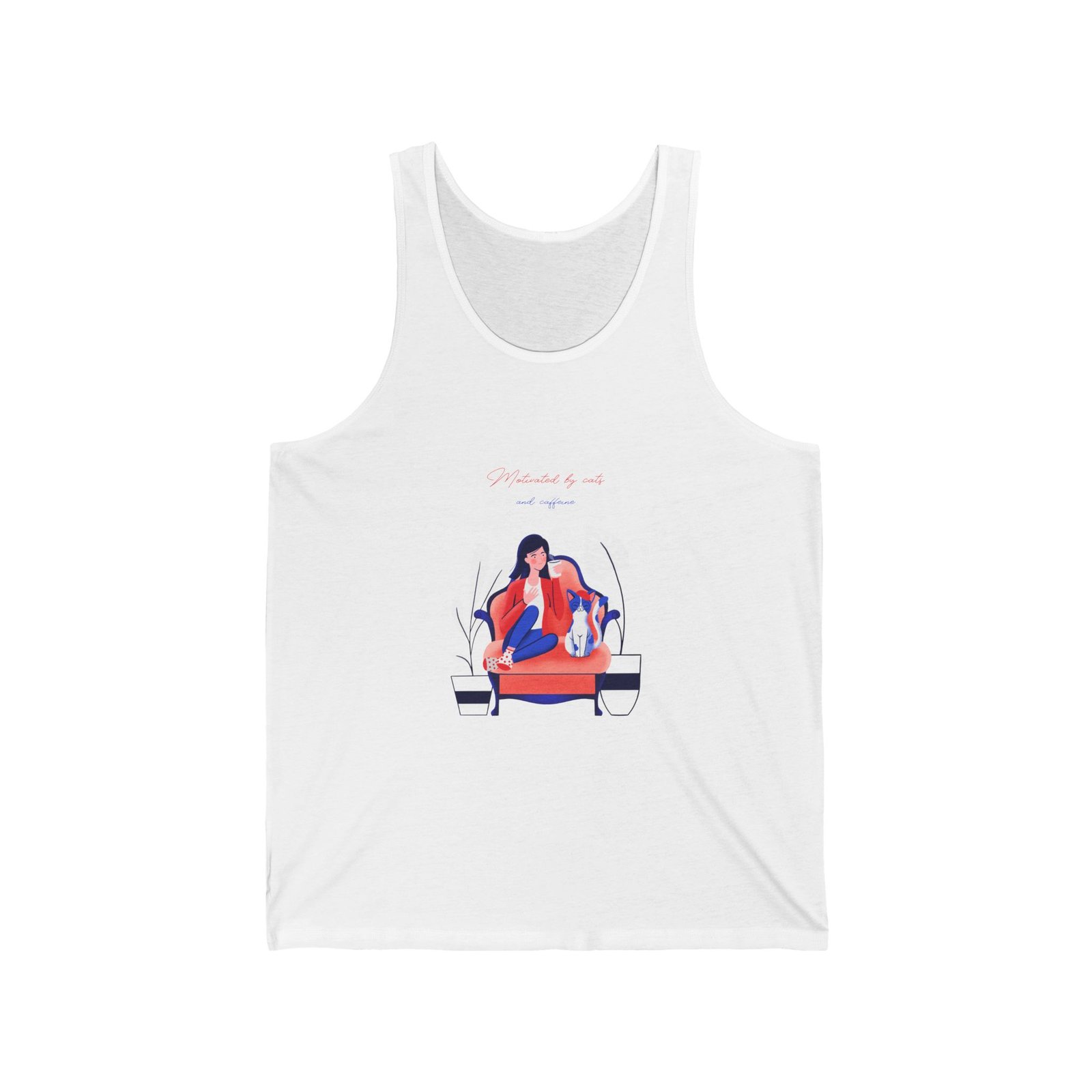 Inspirational Miracles Exist Typography with Magical Elements - Tank Top