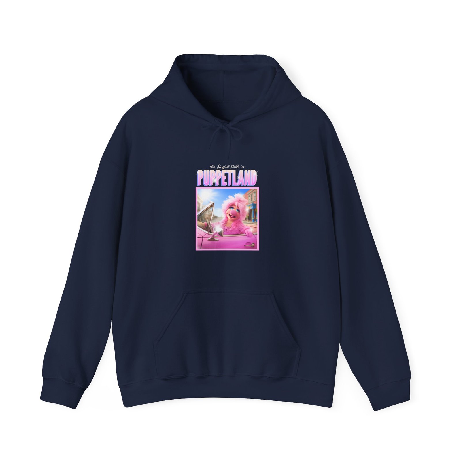 Glamorous Poodle with Puppetland Theme Artistic Illustration - Hoodie - Image 9