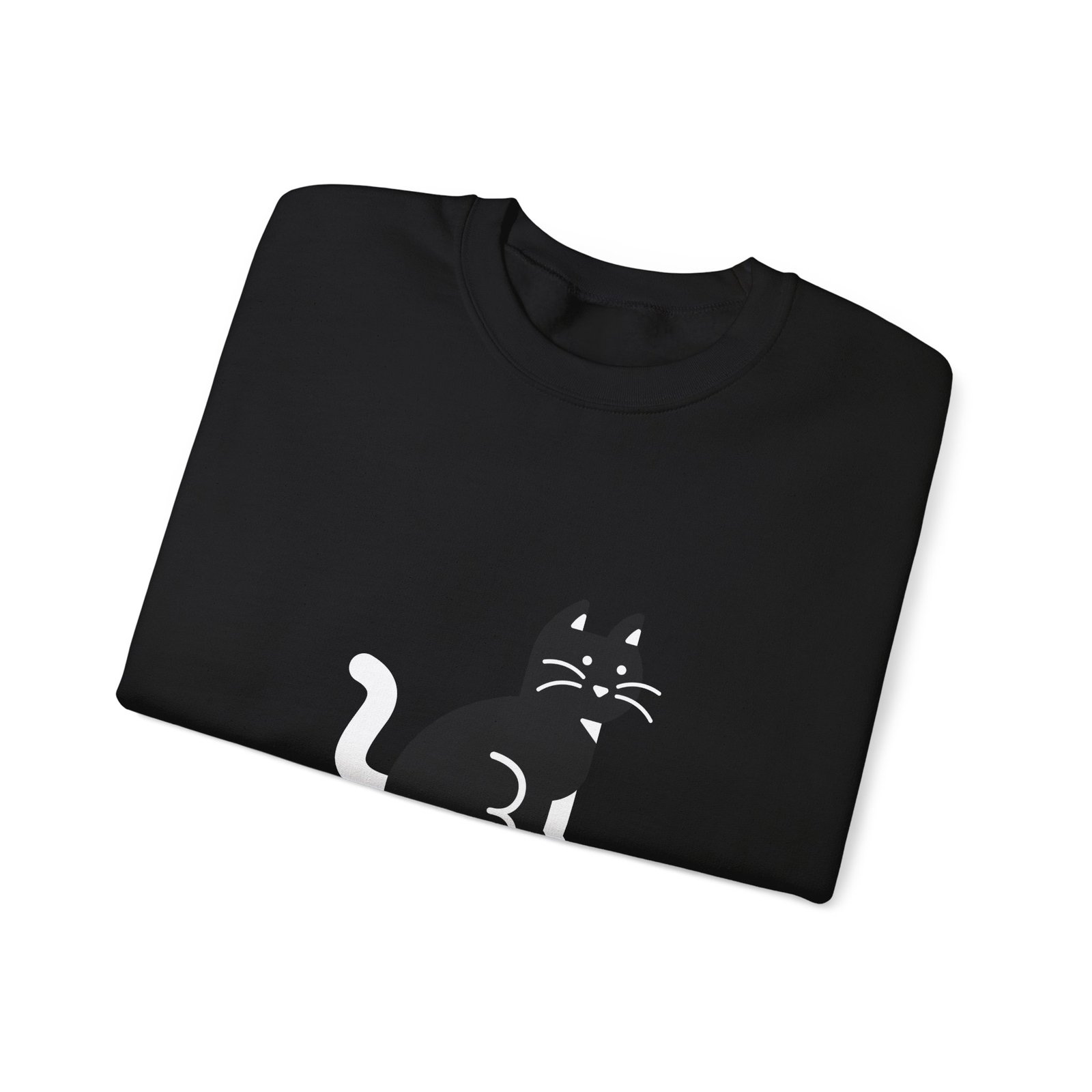 Silently Judging You Cat Sarcastic Funny Graphic - Sweatshirt - Image 3