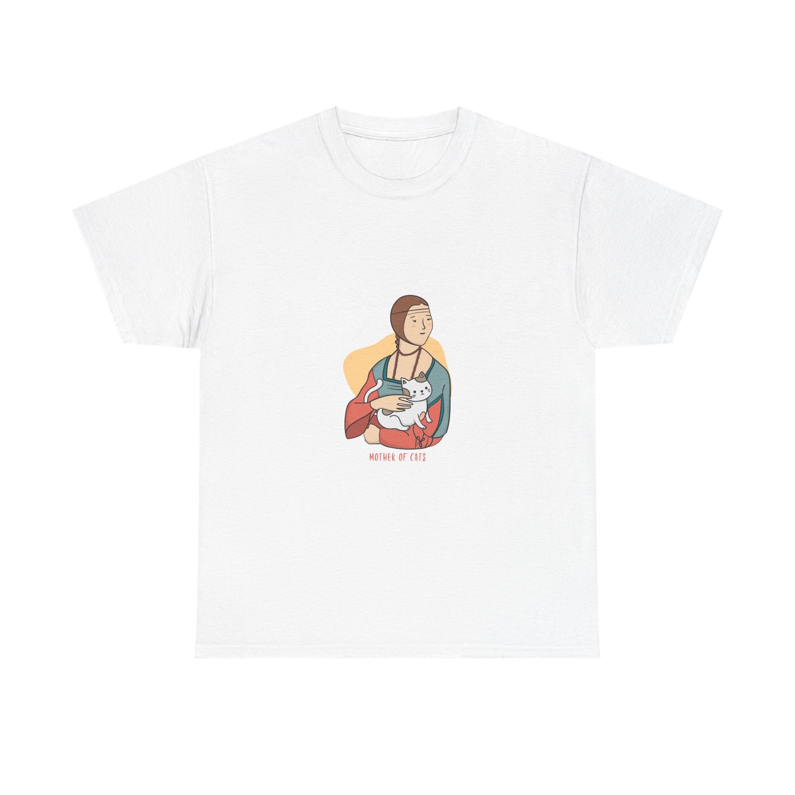 Mother of Cats Playful Feline Queen Graphic - T-shirt