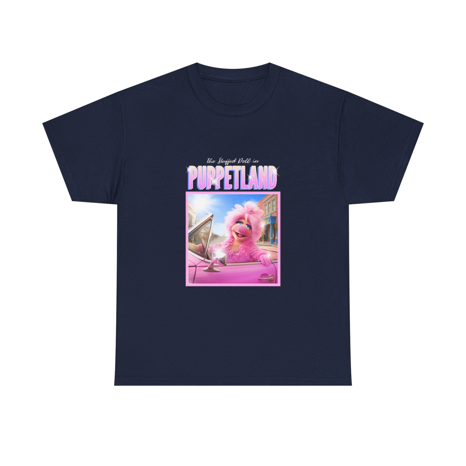 Glamorous Poodle with Puppetland Theme Artistic Illustration - T-shirt - Image 9