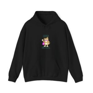 Big Gurl Squirrel Shopper Cute Animal Cartoon Art - Hoodie