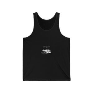 Stay Pawsitive Cat Hopeful Inspirational Artwork - Tank Top