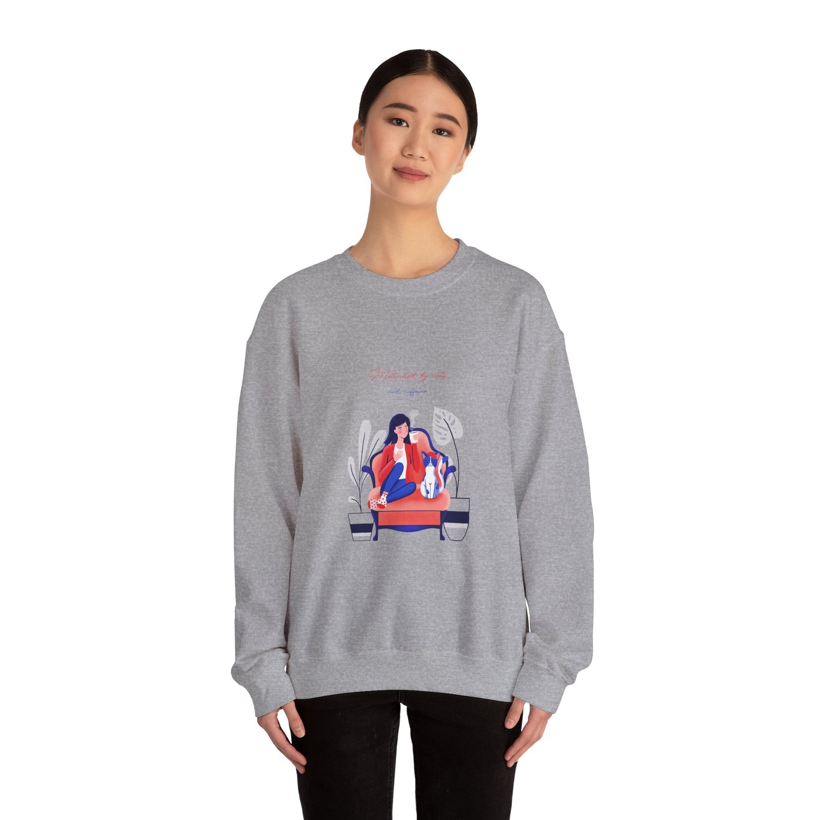 Inspirational Miracles Exist Typography with Magical Elements - Sweatshirt - Image 12
