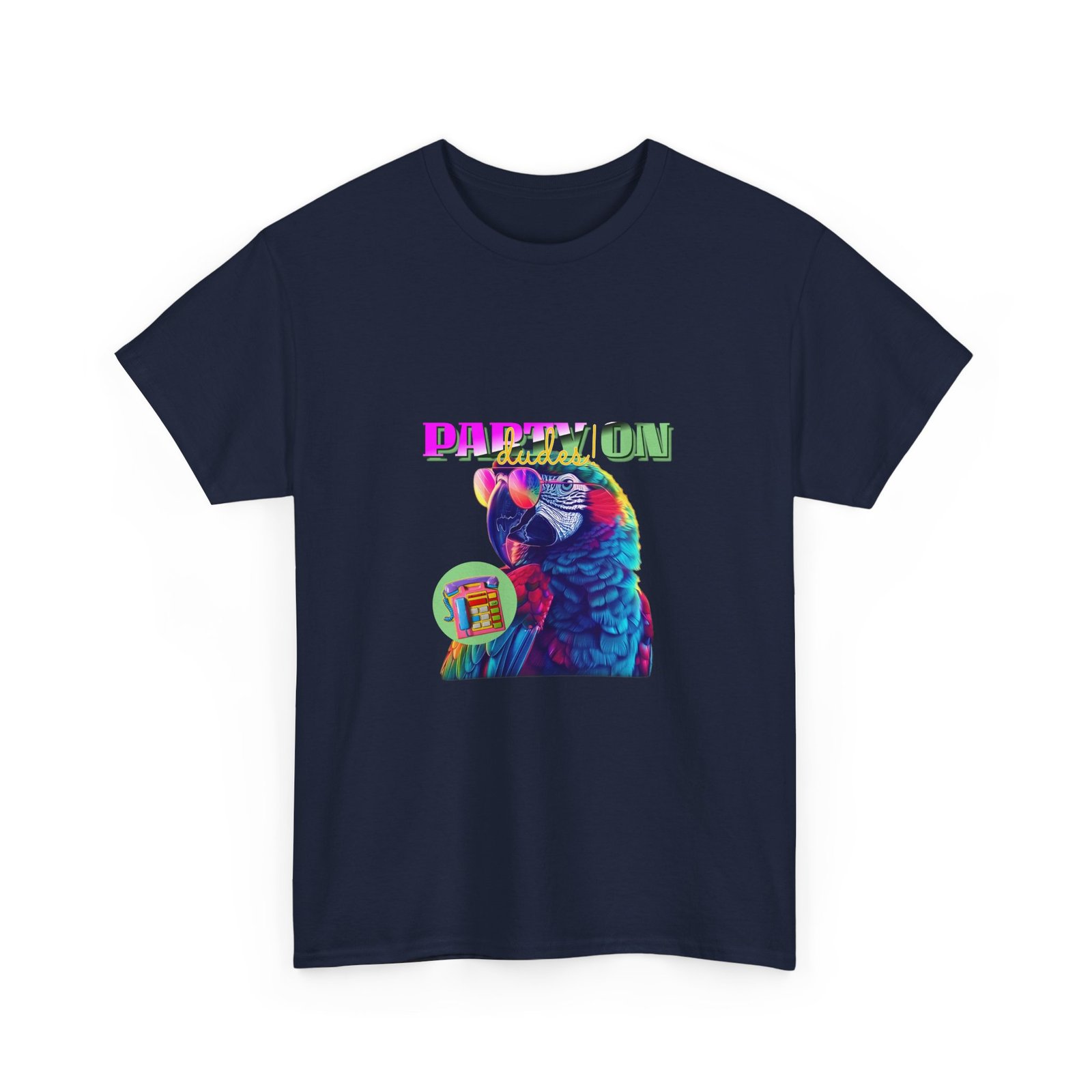 Vibrant Papillon Parrot Colorful Illustration - T-shirt - Image 11