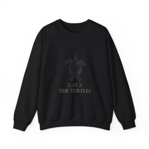 SAVE THE TURTLES Ocean Conservation Graphic Design - Sweatshirt