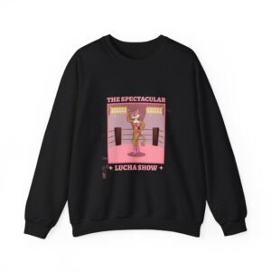 The Spectacular Lucha Show Cat Athletic Design - Sweatshirt