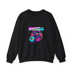 MEOWD San Francisco Retro Cat Graphic with Vintage Vibes - Sweatshirt