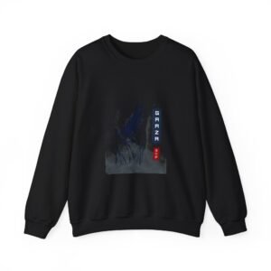 Graceful Garza Heron in Elegant Pose Design - Sweatshirt