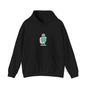 Yeah Baby Buff Frog Cartoon Muscle Fitness Illustration - Hoodie