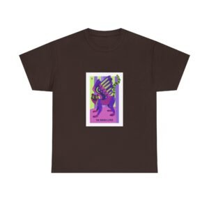 Colorful Winged Lemur Artistic Illustration - T-shirt