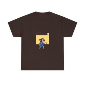 Mrs. Postcow Cartoon Cow Wearing Postal Uniform - T-shirt