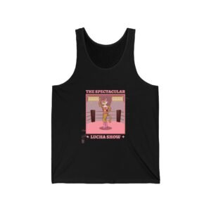 The Spectacular Lucha Show Cat Athletic Design - Tank Top