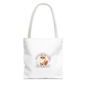 Always Great Dog Cheerful Bright Happy Canine Design - Tote Bag