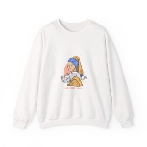 I Do What I Want Cat Artistic Illustration with Attitude - Sweatshirt