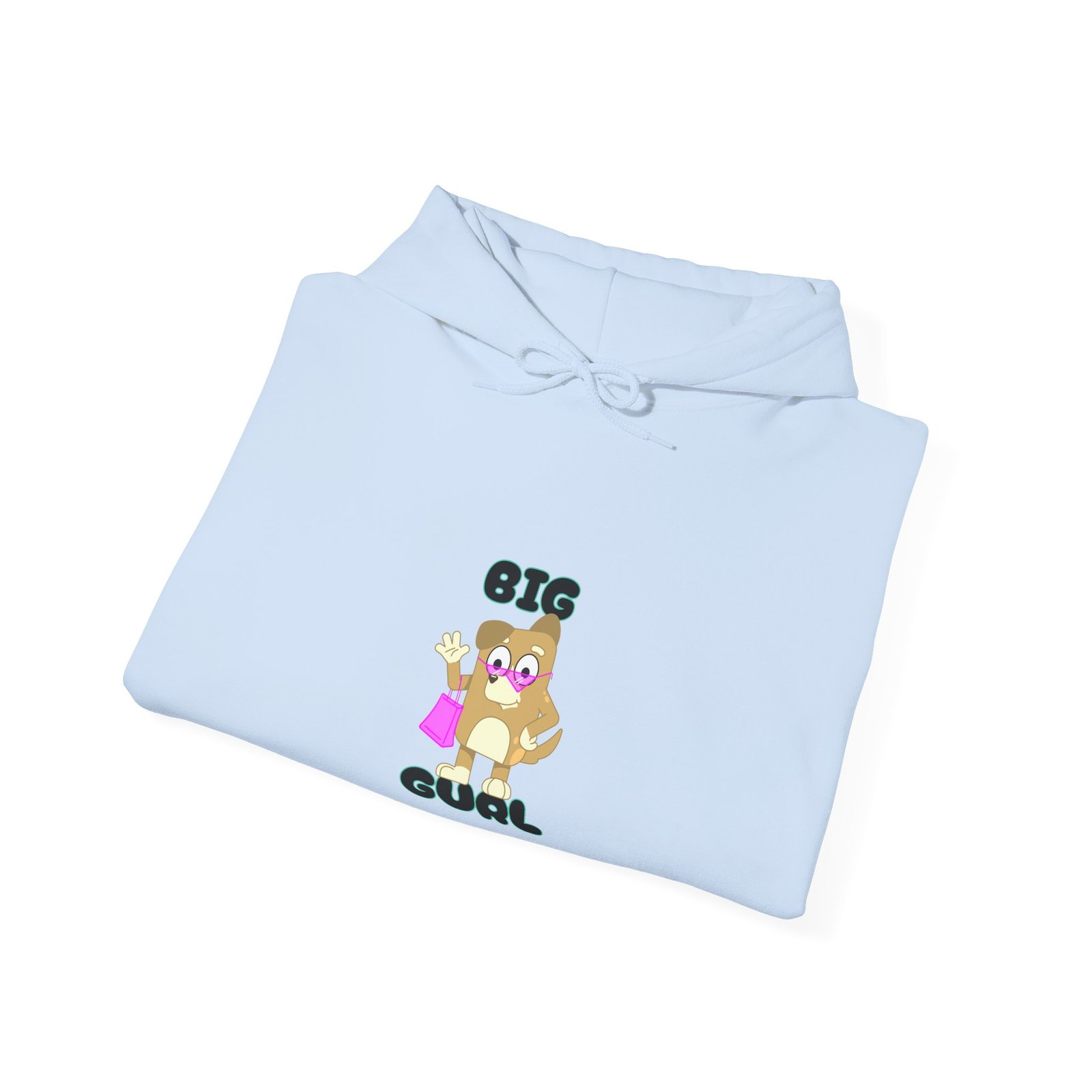 Big Gurl Squirrel Shopper Cute Cartoon Character - Hoodie - Image 12