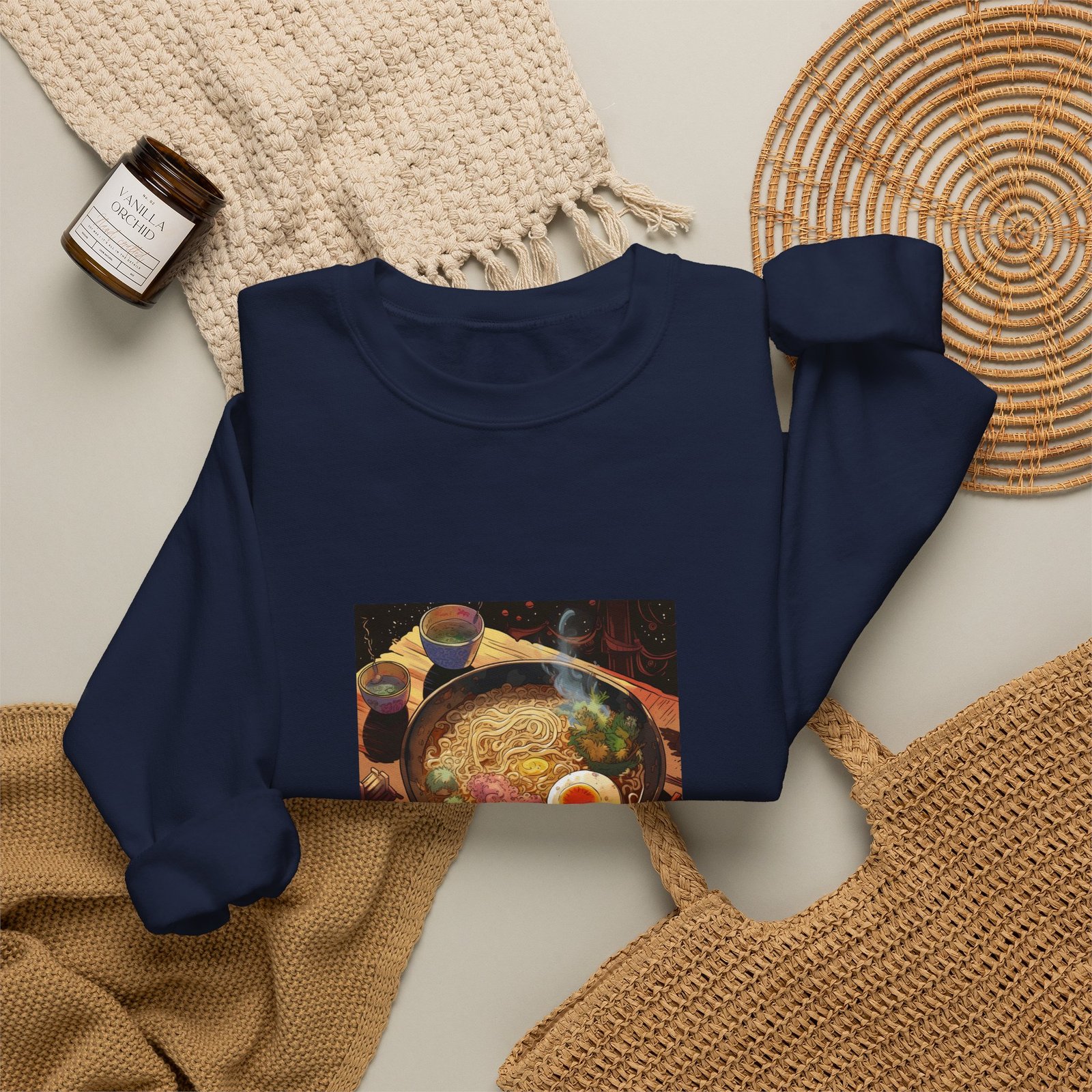 Can’t Resist This Food Cat Foodie Funny Cat Lover Graphic - Sweatshirt - Image 12