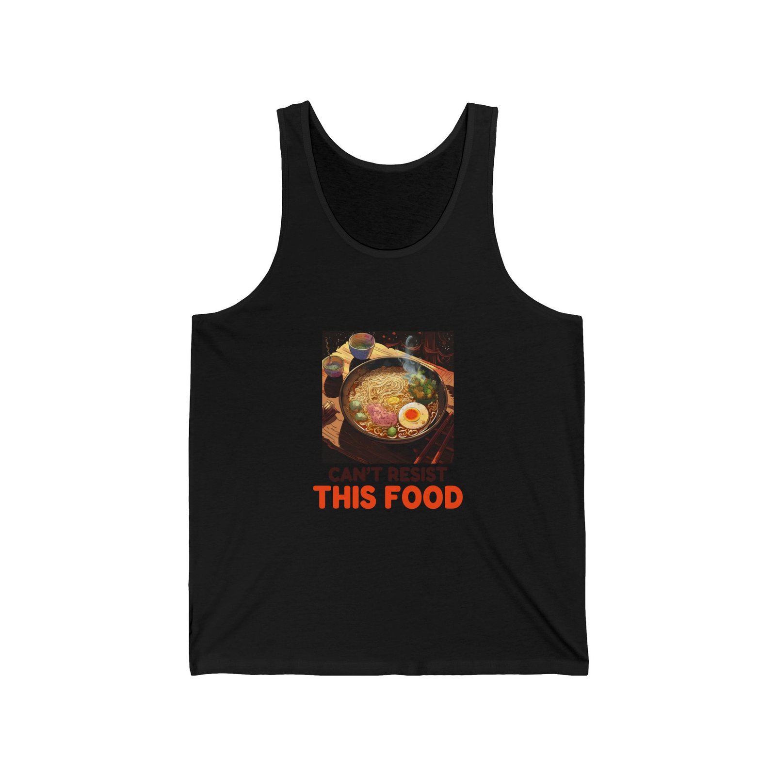 Can’t Resist This Food Cat Foodie Funny Cat Lover Graphic - Tank Top
