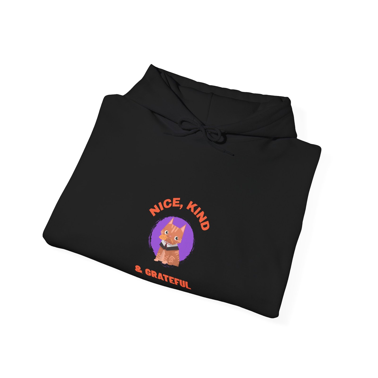 Nice Kind Fox Wholesome Cute Animal Artwork - Hoodie - Image 4