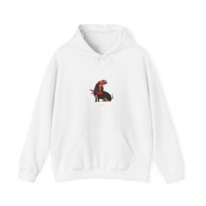 Oh Yeah Cool Dachshund Graphic with Sunglasses and Attitude - Hoodie