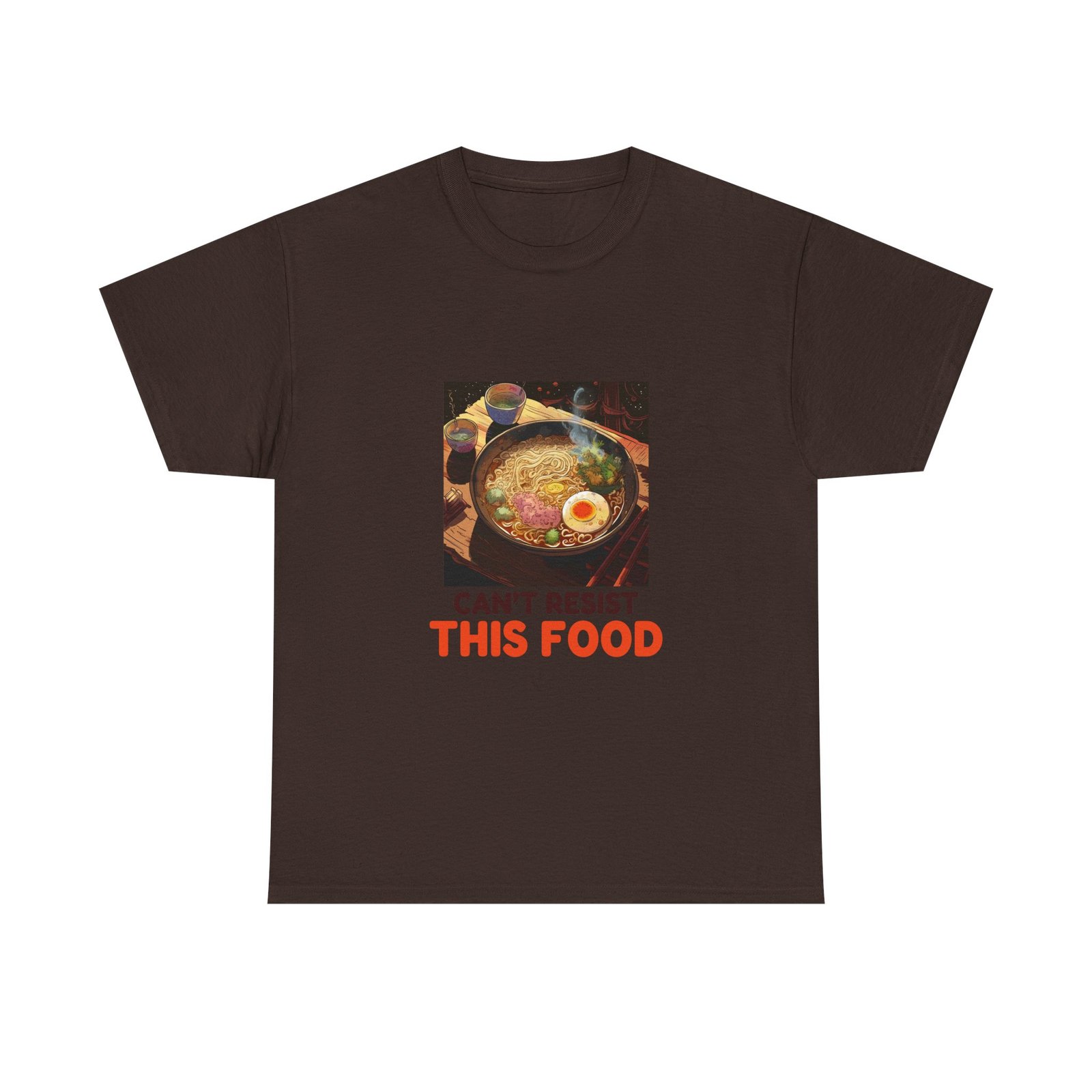 Can’t Resist This Food Cat Foodie Funny Cat Lover Graphic - T-shirt