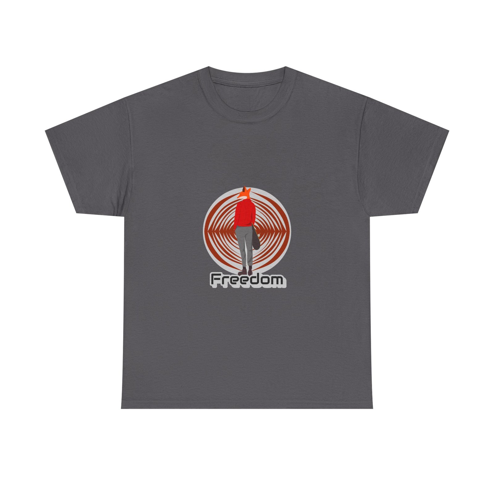 Freedom Bird Minimalist Silhouette with Modern Elegance - T-shirt - Image 5