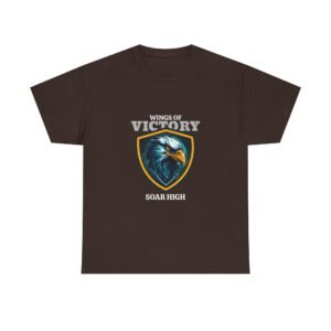 Majestic Eagle with Wings of Victory Design - T-shirt