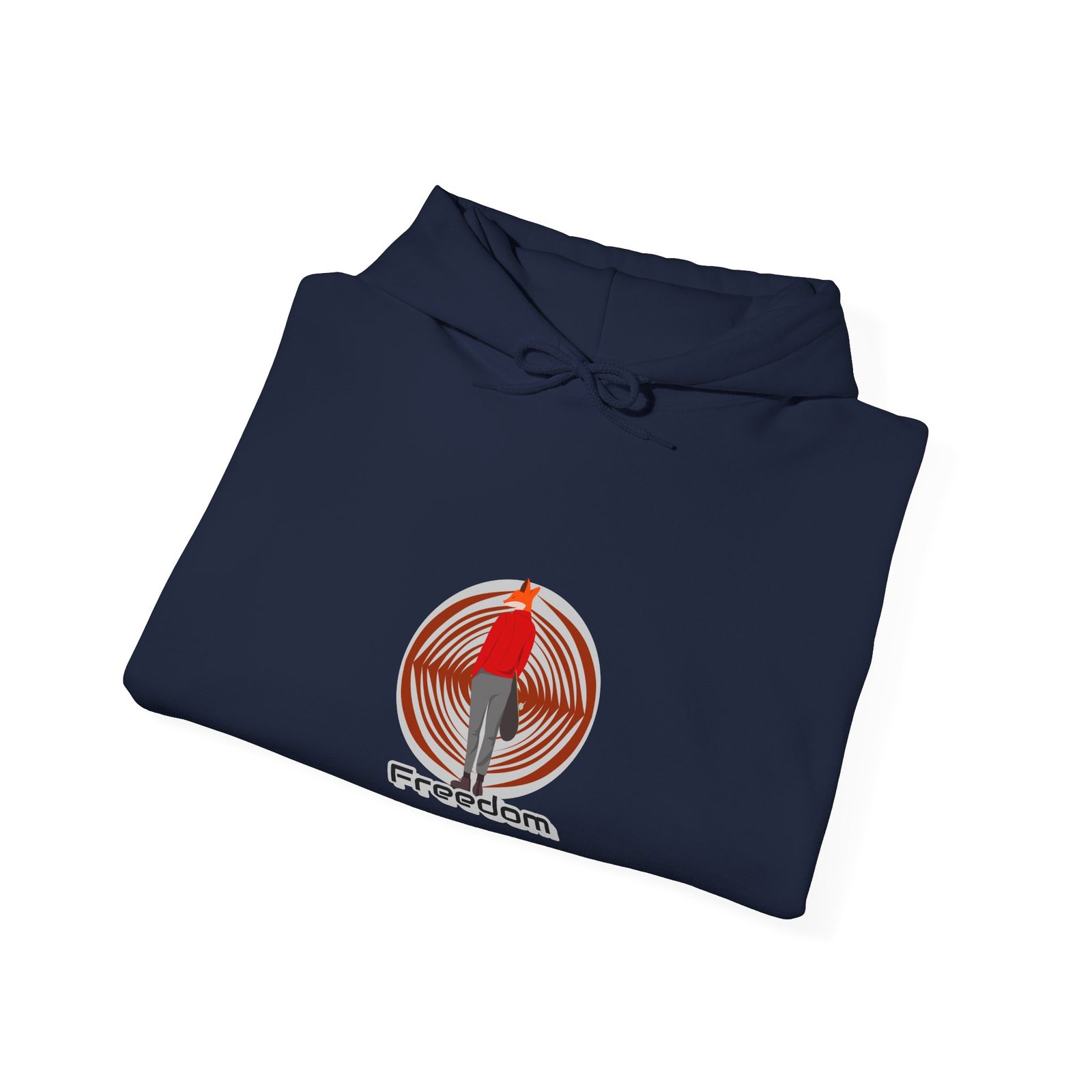 Freedom Bird Minimalist Silhouette with Modern Elegance - Hoodie - Image 12