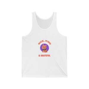 Nice Kind Fox Wholesome Cute Animal Illustration - Tank Top