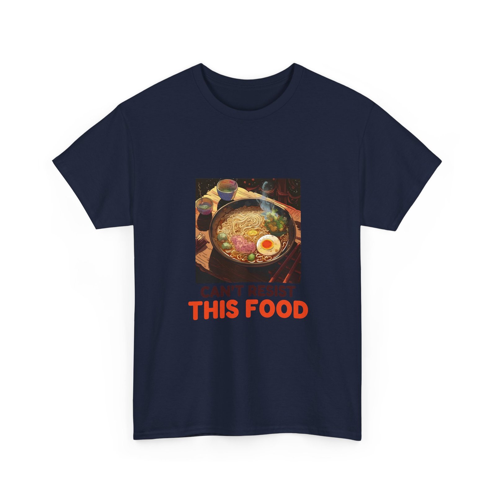Can’t Resist This Food Cat Foodie Funny Cat Lover Graphic - T-shirt - Image 11