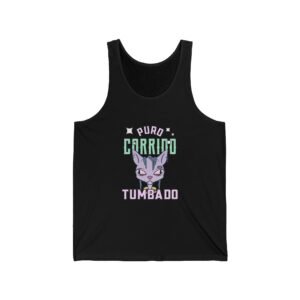Puro Perrito Tumbado Sphynx Cat Cool Illustration - Tank Top